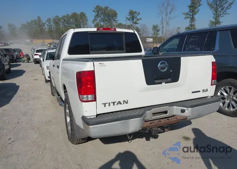 2008 Nissan Titan Xe z USA, uszkodzony, nr VIN 1N6BA07D28N327204